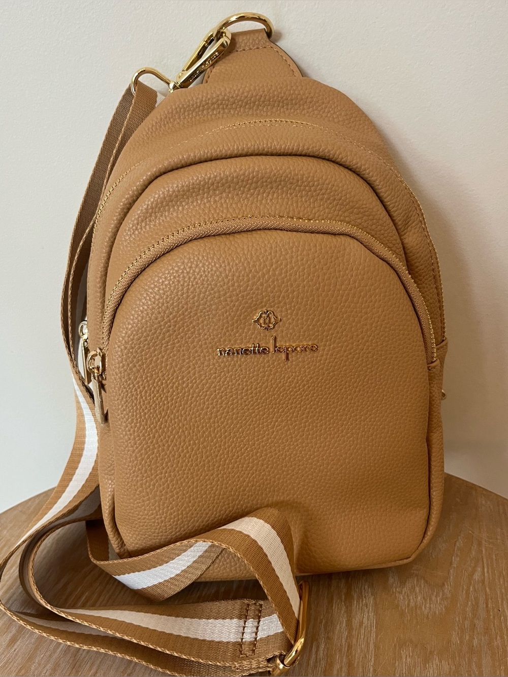 Nanette Lepore crossbody purse in like new condition with two removable strap